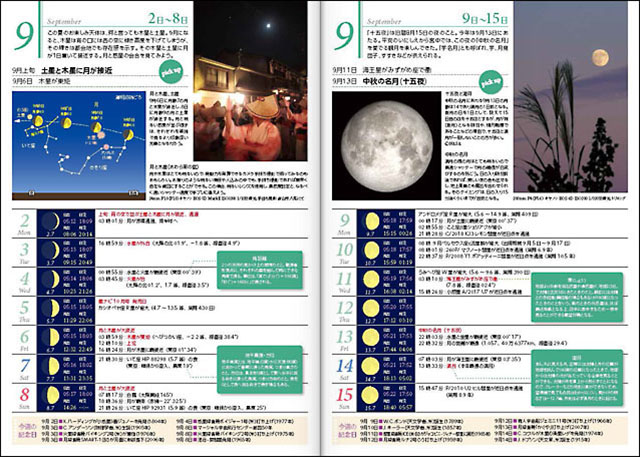 綴じ込み特別付録「夏から秋の星空＆星まつり「星空ダイアリー2019夏～秋」」